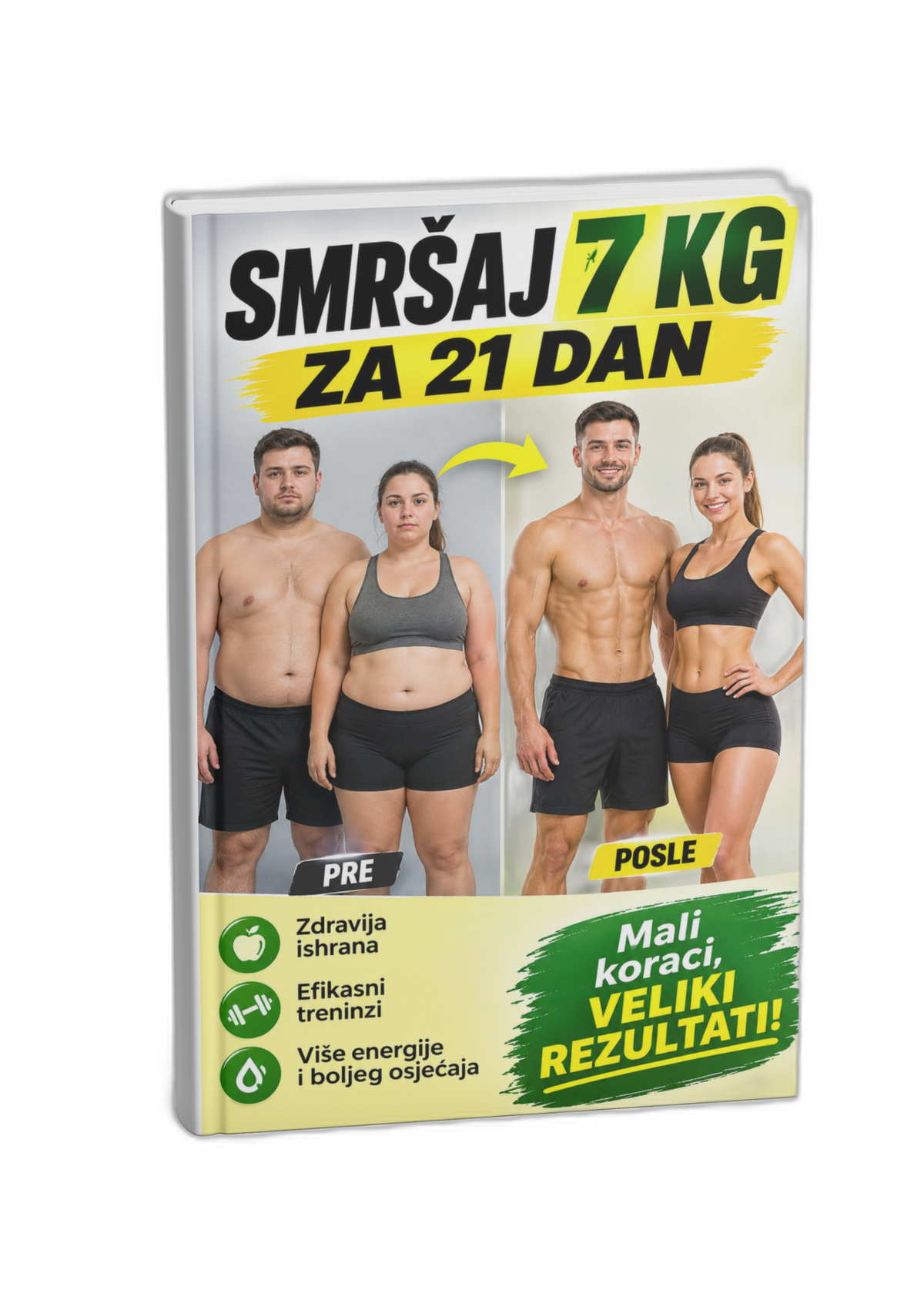 Smršaj 7 kg za 21 dan — E-knjiga